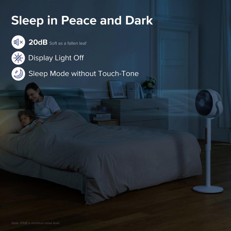 Pedestal Fan 20dB Quiet