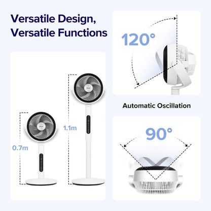 Pedestal Fan 20dB Quiet